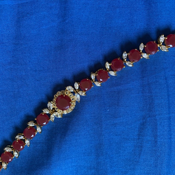 ruby red bracelet - Picture 3 of 3